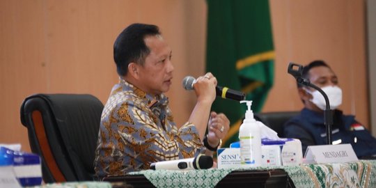 Mendagri Tito Karnavian Lantik Pejabat Eselon I: Saya Minta Jaga Integritas