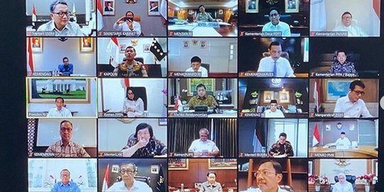 Istana Jelaskan Alasan Jokowi Kembali Gelar Ratas Secara Virtual ...