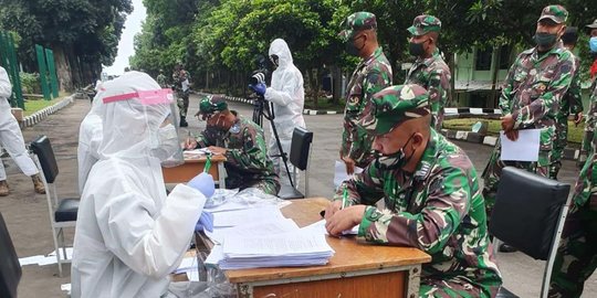 Kapuspen TNI: 126 Orang di Secapa Negatif Covid-19, Tinggal 363 Pasien Positif