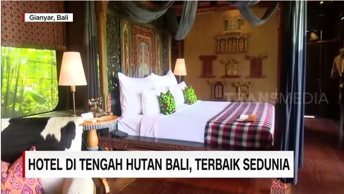 hotel di tengah hutan