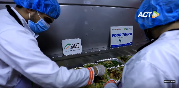 food truck bantuan dari indonesia untuk warga palestina