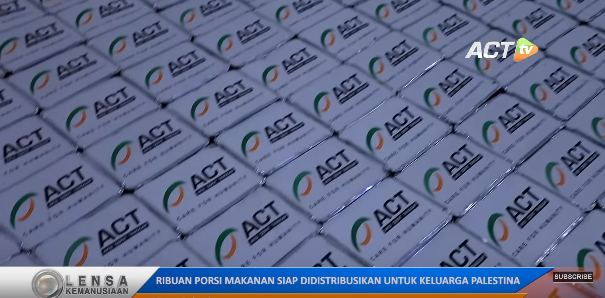 food truck bantuan dari indonesia untuk warga palestina