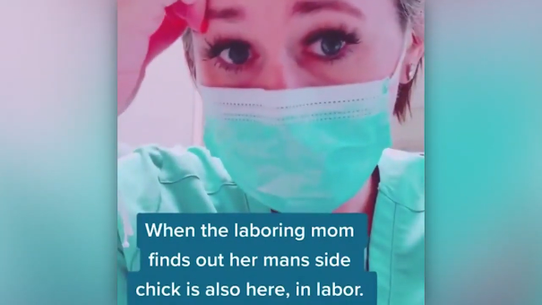 viral wanita ini melahirkan di rs yang sama dengan pelakor