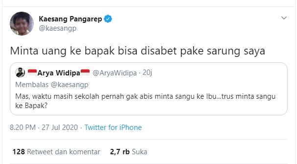 cerita kaesang