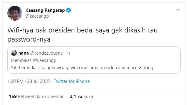 cerita kaesang