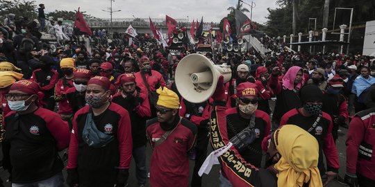 Tolak Omnibus Law, Buruh Ancam Demo Tiap Pekan di DPR dan Kantor Menko Perekonomian