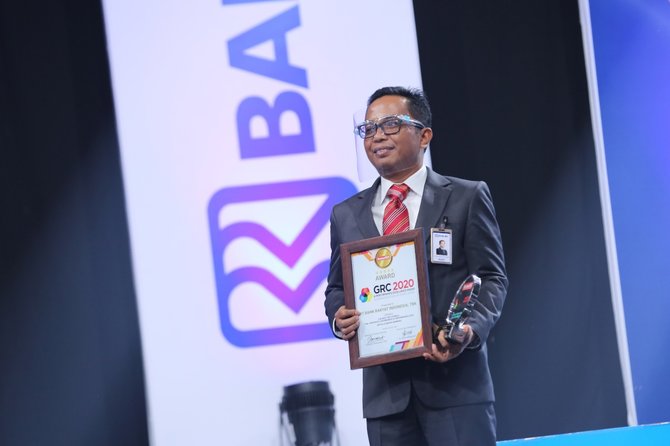 bri borong 3 penghargaan di ajang grc amp performance exellence award 2020