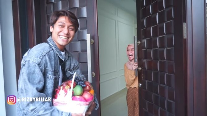 potret kedekatan rizky billar dan lesti kejora