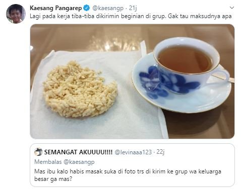 deretan cuitan kocak kaesang pangarep