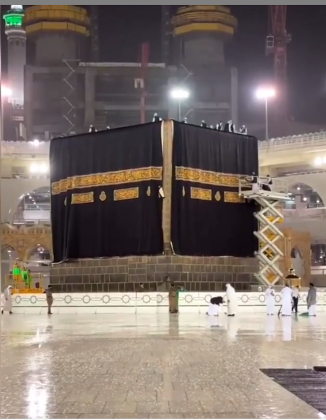begini situasi kabah dan masjidil haram jelang idul adha