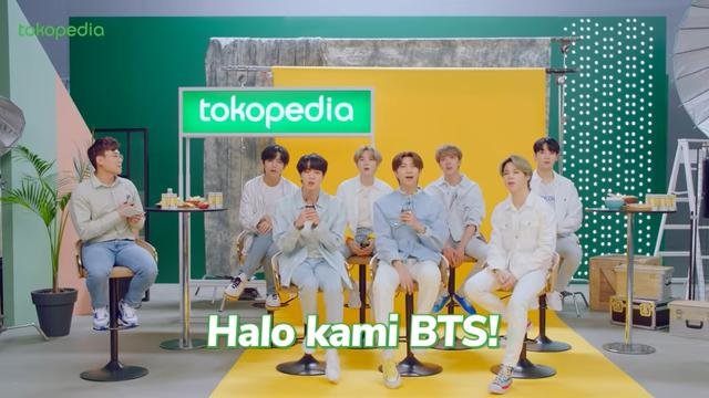 reaksi kocak bts