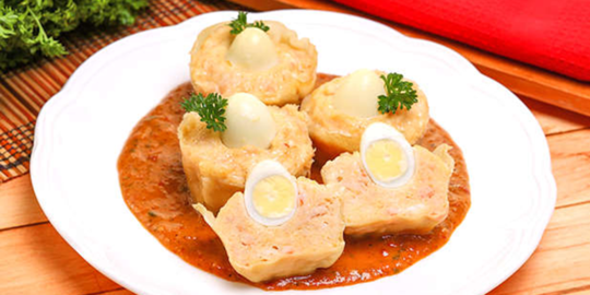 Resep Siomay Udang Telur Puyuh Spesial, Lengkap dengan Bumbu Kacang
