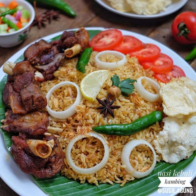 masakan daging kambing