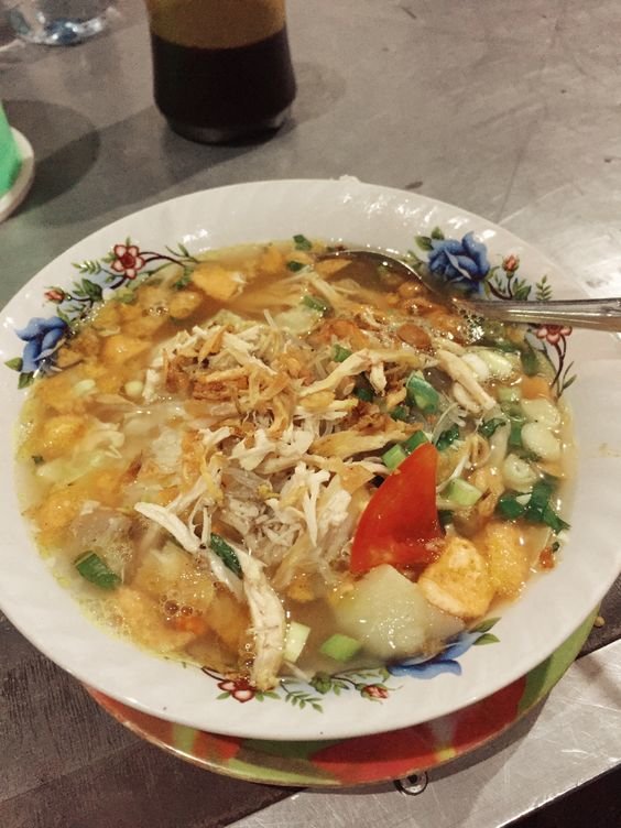 bubur sop ayam khas cirebon