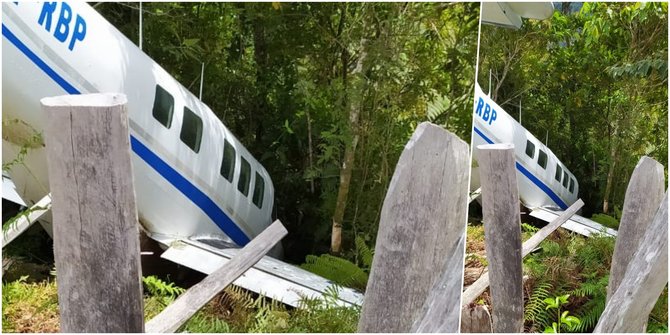 Pesawat Pengangkut Sembako Kecelakaan di Distrik Siriwo Paniai Papua