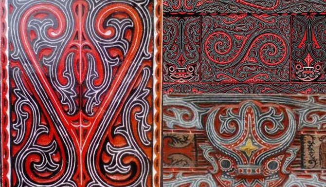 pesona gorga batak motif batik kebanggaan medan yang mirip ulos