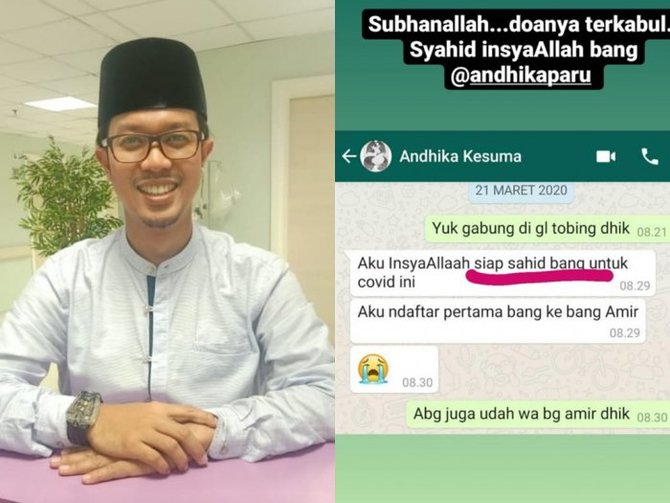 kisah pilu dokter asal medan meninggal karena covid 19 pernah ungkapkan ini