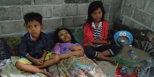 Kisah Pilu Ibu Muda yang Tubuhnya Tak Bisa Digerakkan, Dua Anaknya Masih Kecil