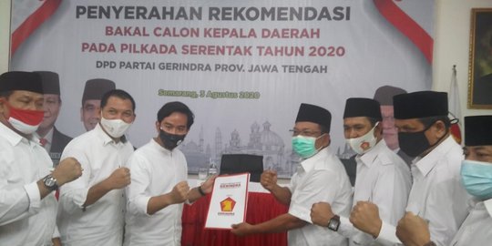 Gerindra Terbitkan 10 Rekomendasi Pasangan Calon yang Diusung di Pilkada di Jateng