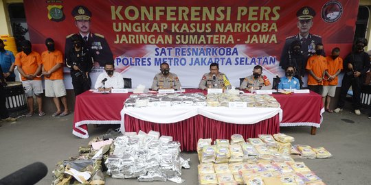Delapan Bulan, Polda Metro Jaya Ungkap 2894 Kasus Narkotika