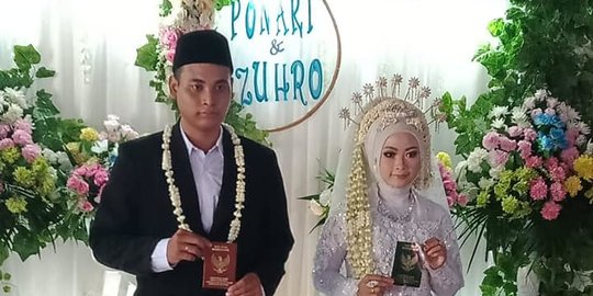 7 Potret Pernikahan Ponari Si Bocah 'Batu Ajaib', Digelar Sederhana di Tengah Pandemi