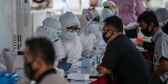 BIN Gelar Swab Test Massal di Gedung KPU