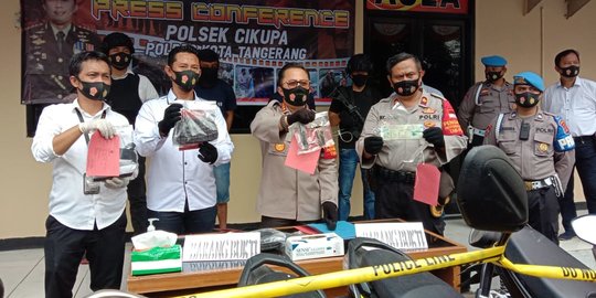 Curi Ribuan Motor Sejak 2018, Sindikat Curanmor di Tangerang Dibekuk Polisi