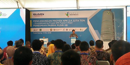 Sepanjang 2019, Pupuk Indonesia Setor Pajak dan Dividen Rp8,17 Triliun ke Negara