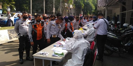 400 Personel Dishub Kota Bogor Jalani Rapid Test