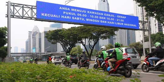 121 Pengendara Diputar Balik di Hari Pertama Penerapan Ganjil Genap