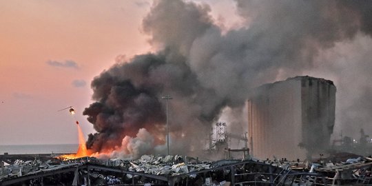 Korban Ledakan di Beirut Lebanon Terus Bertambah: 73 Tewas dan 3.700 Luka