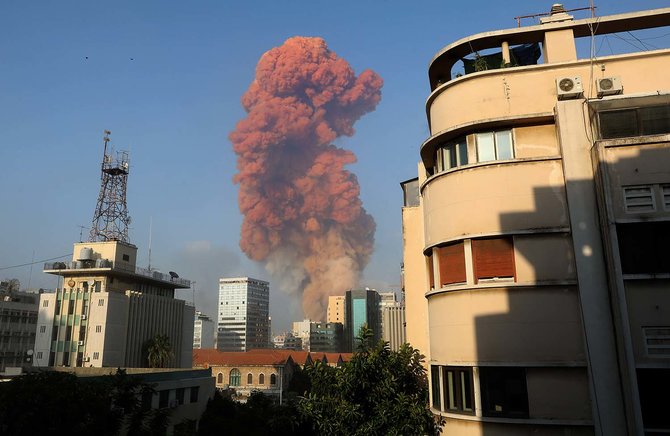 ledakan di beirut