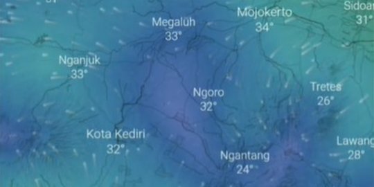 Angin Kencang dan Cuaca Dingin Sering Terjadi di Nganjuk, Ternyata Ini Penyebabnya