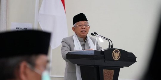 Wapres Ma'ruf: Perlu Ada Kebijakan Cegah Keterpurukan Ekonomi Lebih Dalam