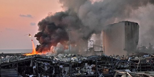Apa Itu Amonium Nitrat, Bahan Kimia Penyebab Ledakan Dahsyat di Beirut Lebanon