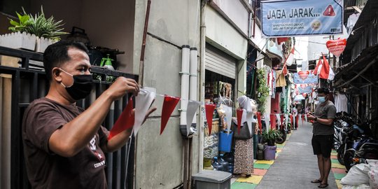 Semarak Kampung Merah Putih di Pademangan Timur