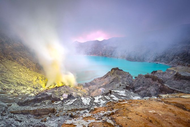 kawah ijen kembali dibuka