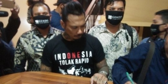 Jerinx Datangi Polda Bali: Bukan Bermaksud Buruk, Saya Murni Sebatas Kritik