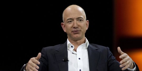 Jeff Bezos Kembali Jual Saham Amazon USD 3,1 Miliar