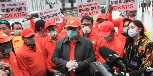 Agung Laksono Ajak Ormas Bantu Edukasi Masyarakat Soal Bahaya Covid-19