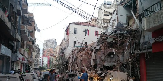 otoritas lebanon tangkap 16 orang terkait ledakan beirut