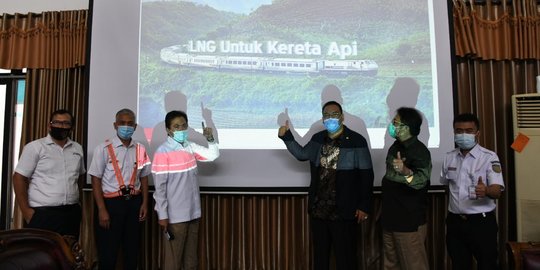 Penggunaan LNG untuk Bahan Bakar Kereta Api Ramai Dukungan