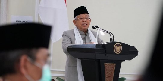 Wapres Ma'ruf Nilai Kondisi Pandemi Jadi Peluang Kembangkan Industri Produk Halal