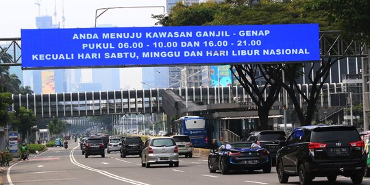Dishub DKI Pertimbangkan Ganjil Genap Berlaku di Semua Ruas Jalan Sepanjang Hari