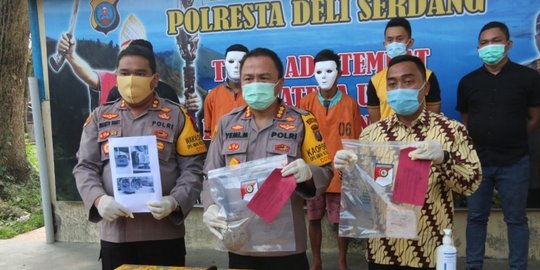 Lawan Petugas dan Rusak Mobil BNNK Deli Serdang, 2 Warga Ditangkap