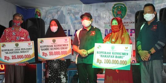 Peringati Hari Koperasi dan UMKM, Pemkot Bengkulu Berikan Dana Bantuan