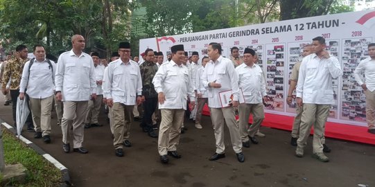 Sah, Prabowo Kembali Jadi Ketum Gerindra Periode 2020-2025