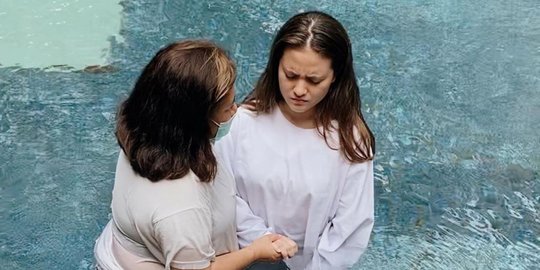 Dibaptis, Marsha Aruan Buka Suara Soal Isu Pindah Agama