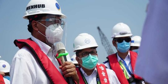 per 3 agustus, pembangunan proyek terminal pelabuhan patimban capai 77 persen