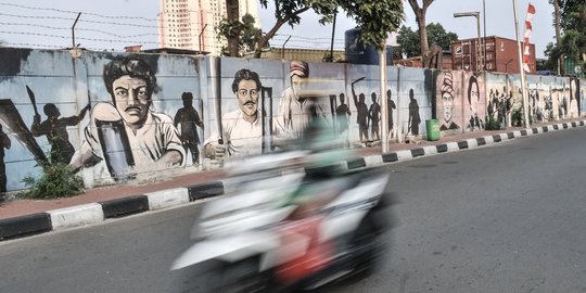 Mural Perjuangan Kemerdekaan Republik Indonesia